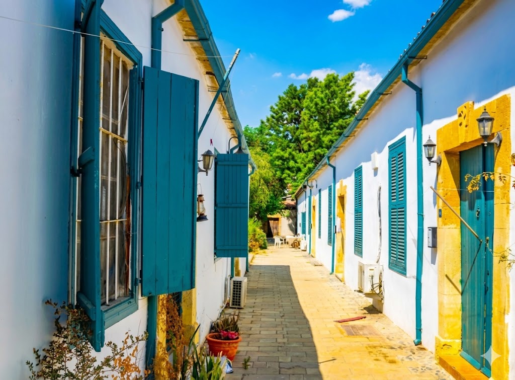 A charming Cypriot street